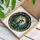 Dark-Haired Fairy Mushroom Moon Tiffany Glass Style Forest Twilight Scene Art Stained Glass Suncatcher - 3
