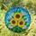 Vibrant Sunflower Stained Glass Tiffany Art - Floral Garden Nature Sky Decor Gift Stained Glass Suncatcher - 1