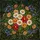Stained Glass Daisy Dahlia Flower Bouquet with Yellow Orange Centers & Green Leaves Stained Glass Suncatcher - 5