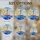 Brown Hull Sailboat White Sails Ocean Waves Sun Tiffany Style Stained Glass Artwork Stained Glass Suncatcher - 4