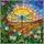 Dragonfly Stained Glass Wildflower Sunburst Mosaic Tiffany Style Jewel Tones Window Art Stained Glass Suncatcher - 5