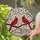 Stained Glass Cardinals Cherry Blossom - 'I Am Always With You' Sympathy Remembrance Gift Stained Glass Suncatcher - 2
