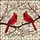Stained Glass Cardinals Cherry Blossom - 'I Am Always With You' Sympathy Remembrance Gift Stained Glass Suncatcher - 5