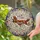Brown White Spaniel Dog Charlie Stained Glass Floppy Ears Tail - 2025 Pet Owner Gift Stained Glass Suncatcher - 2