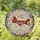 Brown White Spaniel Dog Charlie Stained Glass Floppy Ears Tail - 2025 Pet Owner Gift Stained Glass Suncatcher - 1