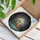 Two Tabby Cats Wooden Swing Full Moon Night Scene - Tiffany Glass Cat Lover Gift Stained Glass Suncatcher - 3