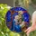 Tiffany Style Holy Family Nativity Scene - Baby Jesus Starry Night Christmas Gift Stained Glass Suncatcher - 2