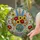 Stained Glass Flower Bouquet Vase Amy's Library Books Tiffany Style Art - Home Decor Gift Stained Glass Suncatcher - 2