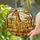 Baby Giraffe Savanna Stained Glass Mosaic Art Tiffany Style Jewel Tone Translucent Display Stained Glass Suncatcher - 2