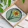 Vibrant Daffodil Stained Glass Flower - Deep Orange Yellow Intricate Tiffany Mosaic Art Stained Glass Suncatcher - 3