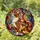 Stylized Calico Cat 'CHARLIE' 2025 Poop Charm - Tiffany Glass Mosaic Pet Lover Gift Stained Glass Suncatcher - 1