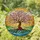 Cherry Blossom Tree of Life Stained Glass Art Tiffany Style - Radiant Sky Earth Water Stained Glass Suncatcher - 1