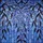 Blue Purple Forget-Me-Not Flowers, Cascading Vines, Stained Glass Art, Ripple Mosaic Stained Glass Suncatcher - 5