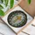 Stained Glass Cross Mosaic Art with Geometric Patterns, Leaf Wreath & Egg Shape Stained Glass Suncatcher - 3