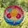 Tiffany Glass Dandelion Burst Flowers - Jeweled Stained Glass Garden Mosaic Landscape Stained Glass Suncatcher - 1