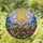Radiant Christian Cross White Doves Wildflower Garden Tiffany Stained Glass Faith Home Decor Stained Glass Suncatcher - 1