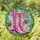 Ornate Pink Cowboy Boots Easter Eggs Spring Roses - Tiffany Style Spring Garden Art Stained Glass Suncatcher - 1