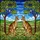 Kangaroos Stained Glass Artwork - Glowing Tiffany Jewel Tone Trees Hills Sky Mosaic Stained Glass Suncatcher - 5