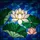 White Lotus Flower & Peach Bud Stained Glass - Tiffany Style Water Mosaic Colorful Jewel Tones Stained Glass Suncatcher - 5