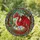 Red Dragon Easter Egg Nest Enchanted Forest Tiffany Glass - Spring Holiday Gift Stained Glass Suncatcher - 1