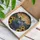 Intricate British Shorthair Cat Sunflowers Lavender Mountain Landscape Tiffany Style Stained Glass Suncatcher - 3