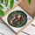 Highly Detailed Stained Glass Woman Pomegranates Red Hair Botanical Tiffany Jewel Tones Stained Glass Suncatcher - 3