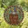 Wooden Bookshelf Antique Books, Vase, Vibrant Flowers, Green Foliage, Tiffany Stained Glass Mosaic Stained Glass Suncatcher - 1