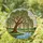 Grand Weeping Willow Tree Stained Glass River Landscape - Tiffany Mosaic Jewel Tone Art Stained Glass Suncatcher - 1