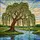 Grand Weeping Willow Tree Stained Glass River Landscape - Tiffany Mosaic Jewel Tone Art Stained Glass Suncatcher - 5