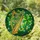 Golden Celtic Harp Four-Leaf Clover Stained Glass Mosaic - Irish Luck Heritage Gift Stained Glass Suncatcher - 1