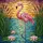 Majestic Pink Flamingo Water Lily Stained Glass - Tiffany Style Art Reflecting Golden Sky Stained Glass Suncatcher - 5