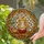 Ginger Tabby Cat Kneading Dough Stained Glass Mosaic Tiffany Style - Cat Lover Home Decor Stained Glass Suncatcher - 2