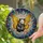 Opossum Butterfly Wings Magic Wand Stained Glass Art - Tiffany Style Mosaic Panel Gift Stained Glass Suncatcher - 2