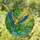 Colorful Macaw Alligator Stained Glass Art - Tropical Jungle Tiffany Sun Window Decor Stained Glass Suncatcher - 1