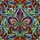 Fleur-de-lis Stained Glass - Tiffany Style Ornate Mosaic Tapestry Motifs Home Decor Stained Glass Suncatcher - 5