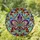Fleur-de-lis Stained Glass - Tiffany Style Ornate Mosaic Tapestry Motifs Home Decor Stained Glass Suncatcher - 1