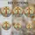 Detailed Stained Glass Easter Cross Lilies Eggs Mosaic - Radiant Sunrise Religious Gift Stained Glass Suncatcher - 4
