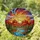 Southwestern Red Rock Canyon Landscape Pine Trees River - Tiffany Stained Glass Art Stained Glass Suncatcher - 1