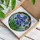 Blue Irises Butterflies Tiffany Glass Mosaic - Floral Stained Glass Window Decor Stained Glass Suncatcher - 3