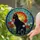 Black Cat Wildflower Poppies Daisy Stained Glass Art - Radiant Sun Moon Tiffany Jewel Tones Stained Glass Suncatcher - 2