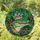 Majestic Alligator Crowned Tiffany Glass Jewel Toned Tropical Art - Mardi Gras Decor Gift Stained Glass Suncatcher - 1