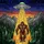 Bigfoot Sasquatch UFO Stained Glass Artwork with Mountain Forest & Tractor Beam Stained Glass Suncatcher - 5