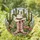 Cowboy Hat Pink Boots Cacti Desert Flowers Stained Glass Mosaic - Western Style Art Stained Glass Suncatcher - 1