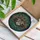 Regal Crowned Cat Emerald Eye Tiffany Stained Glass Ornate Foliage Decor Stained Glass Suncatcher - 3