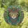 Regal Mystical Cat Face Stained Glass Art with Golden Crown, Tiffany Glass Style Stained Glass Suncatcher - 1