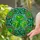 Three-Leaf Shamrock Celtic Knot Emerald Green Glass - St. Patrick's Day Irish Decor Stained Glass Suncatcher - 2