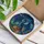 Dark Blue-Black Dragon Glowing Eyes Books - Celestial Night Sky Tiffany Stained Glass Art Stained Glass Suncatcher - 3