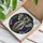 Regal Elephant Head Tiffany Glass Art - Jeweled Bindi, Colorful Floral Edge-to-Edge Stained Glass Suncatcher - 3