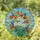 Stained Glass Spring Flower Bouquet Daisy Tulip Hyacinth Mosaic Blue Sky Tiffany Art Stained Glass Suncatcher - 1