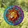 Lion Head Stained Glass Art - Tiffany Style Multi-Color Mane Mosaic Design Stained Glass Suncatcher - 1
